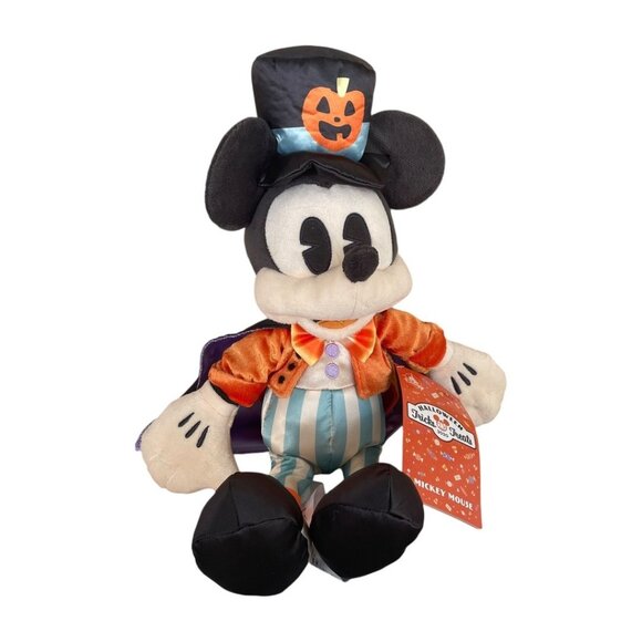 Disney Parks Halloween Mickey Mouse 2020 Tricks and Treats Plush - Picture 3 of 6